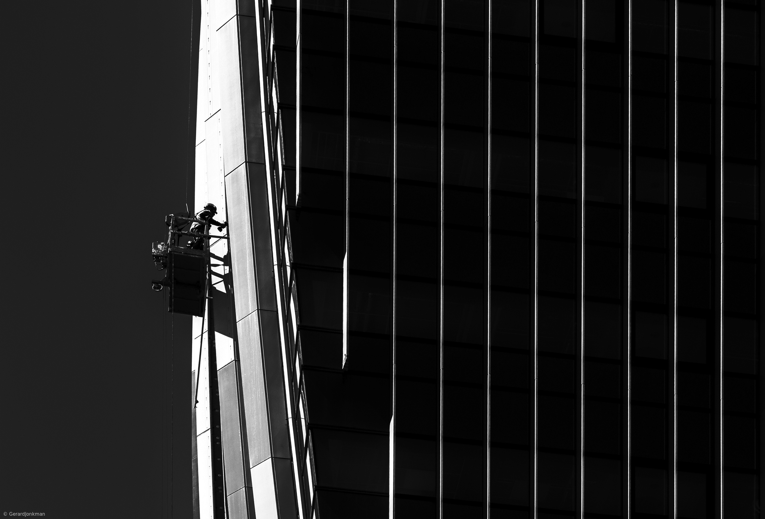 Checking the Lines by Gerard Jonkman