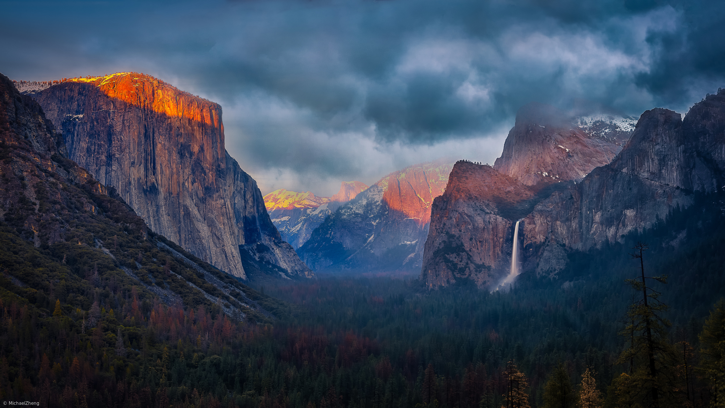 The Yin and Yang of Yosemite by Michael Zheng