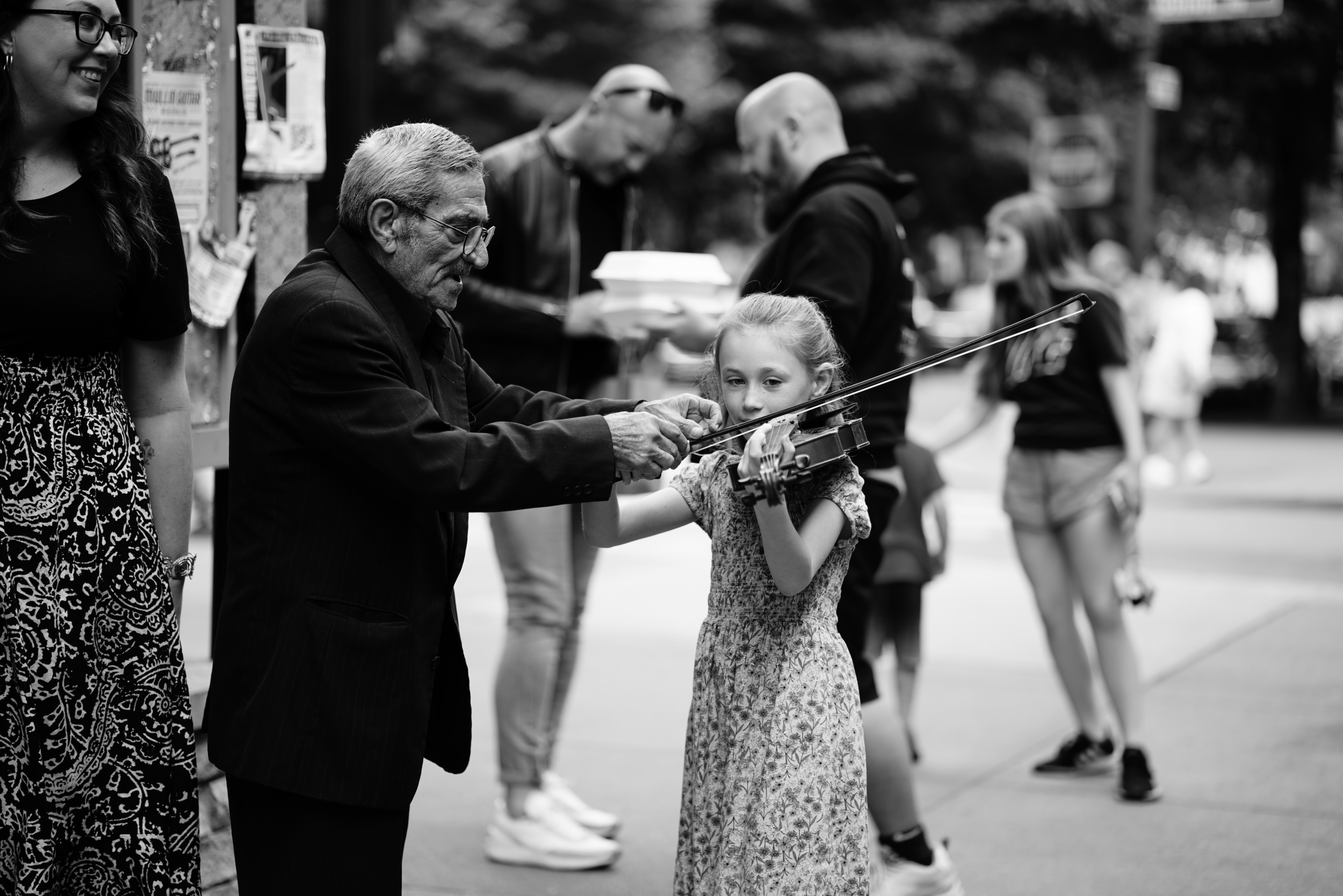 The Violin Lesson, Knoxville, TN by Stacy Widelitz